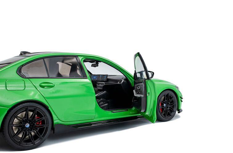 BMW M3 (G80) Performance Parts '24, groen (Signal Green)