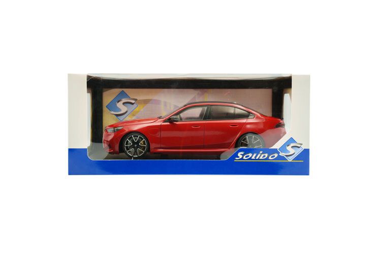 BMW M5 (G90) sedan '25, rood