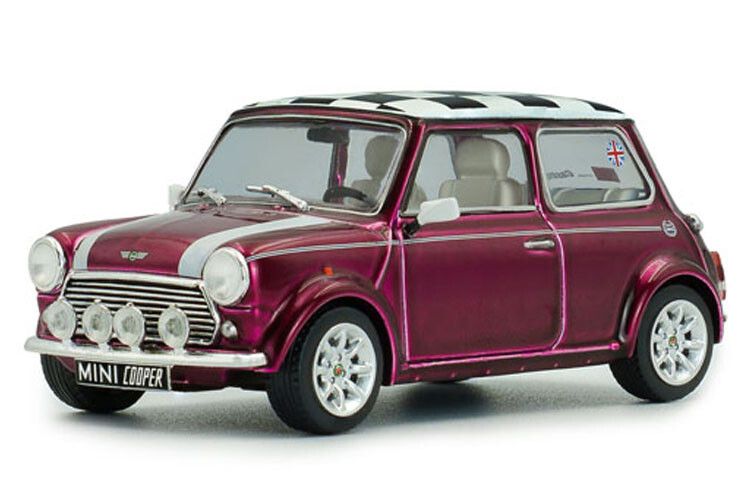Mini Cooper Sport '97, paars - 1:43 - Solido