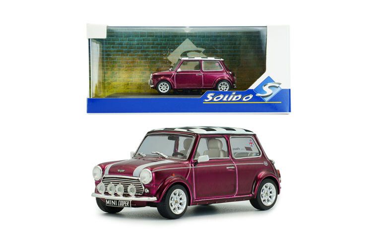 Mini Cooper Sport '97, paars - 1:43 - Solido