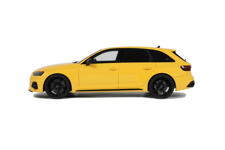 AUDI RS 4 25TH ANNIVERSARY 2024 YELLOW 1:18