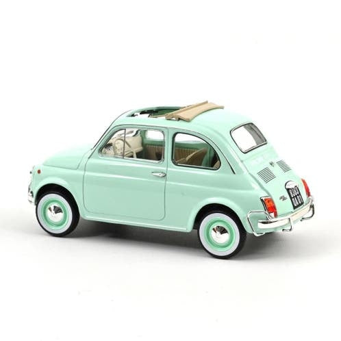 Fiat 500 L 1968 Pastel Blue New Baby Gift / 1:18 / Norev