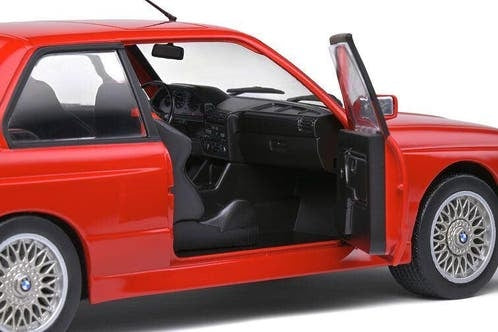 BMW M3 (E30) '86, rood / Solido / 1:18