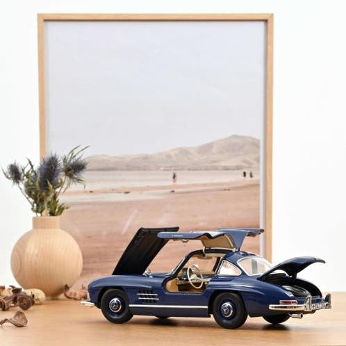 Mercedes-Benz 300 SL 1954 Blue / 1:18 / Norev