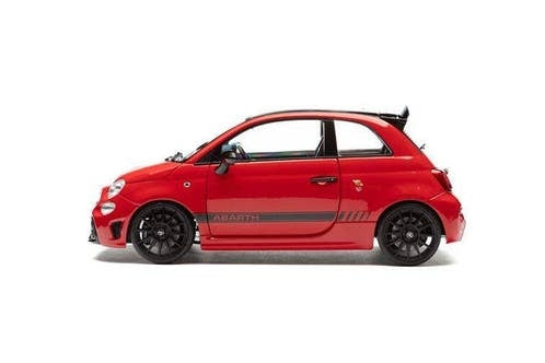 Fiat F595 Abarth Solido Works '23, rood / Solido / 1:18