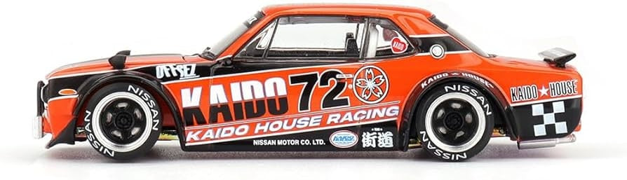 Nissan Skyline 2000GT-R (KPGC10) Kaido Racing V1 #72 1:64