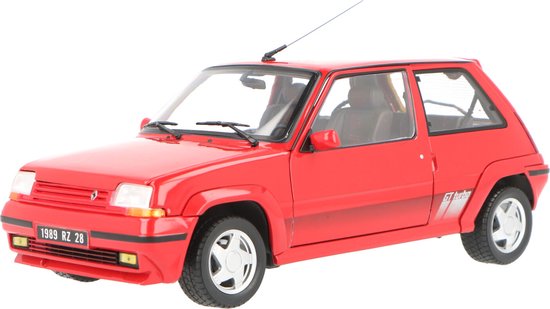 Renault 5 GT Turbo 1989 Rood 1-18 Norev
