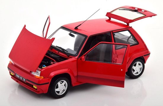 Renault 5 GT Turbo 1989 Rood 1-18 Norev