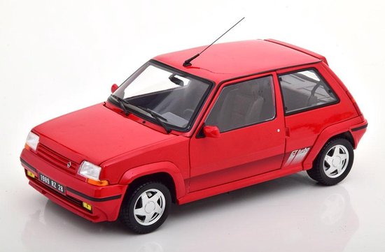 Renault 5 GT Turbo 1989 Rood 1-18 Norev