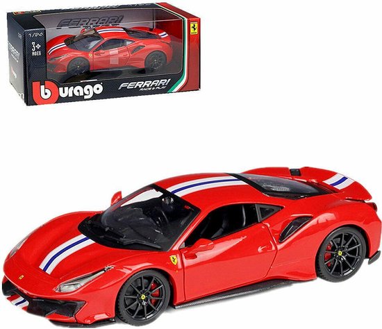 Ferrari 488 Pista R&P 1:24 Red Bburago