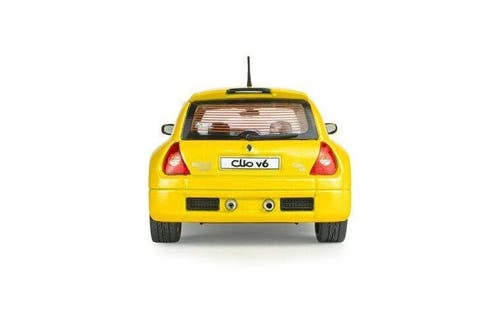Renault Clio V6 Ph.2 '03, geel (Jaune Sirius) Solido / 1:43