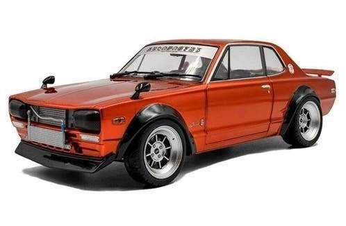 Nissan Skyline (C10) Hakosuka Solido Works '70, oranje met.