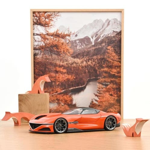 Genesis X Gran Berlinetta VGT 2024 Magma Orange 1:18 / Norev