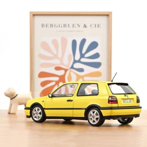 VW Golf GTI Color Concept 1994 Yellow 1:18 / Norev