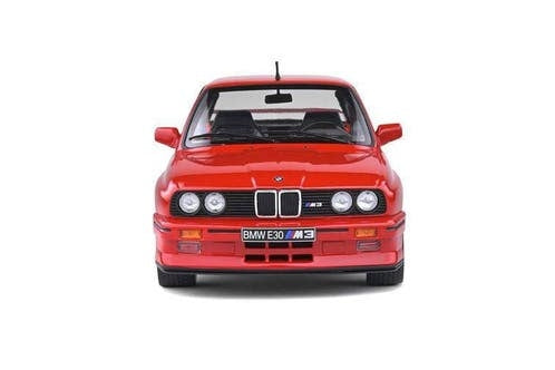 BMW M3 (E30) '86, rood / Solido / 1:18