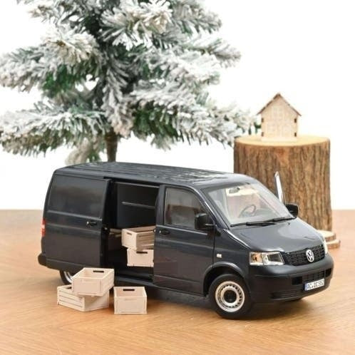 VW Transporter 2003 Anthracite Grey / 1:18 / Norev