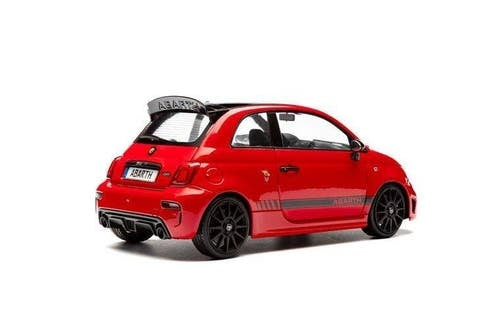 Fiat F595 Abarth Solido Works '23, rood / Solido / 1:18