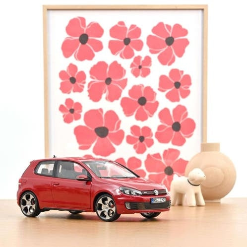 VW Golf GTI 2009 Tornado Red / 1:18 / Norev
