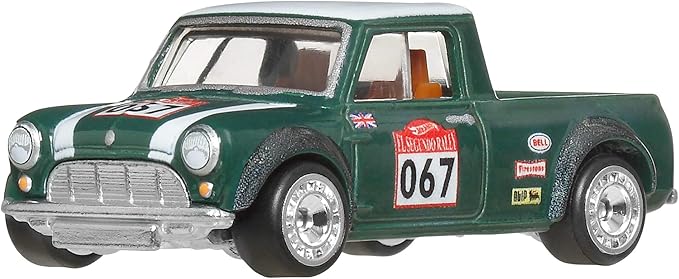 Morris Mini '67 Austin Pickup 2 Pack Set 1:64 HotWheels