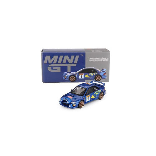 Subaru Impreza WRC98 1998 Rally Monte-Carlo 3rd Place #3 BL 1:64