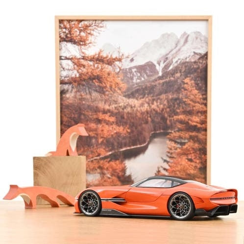 Genesis X Gran Berlinetta VGT 2024 Magma Orange 1:18 / Norev
