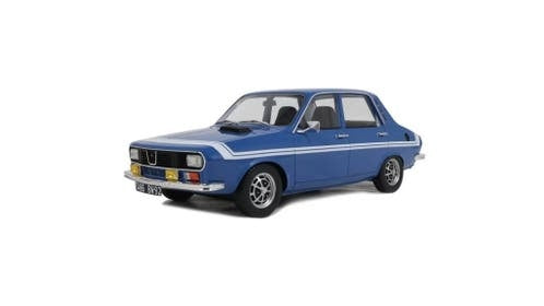 Renault 12 Gordini Blue 418 1972 / OttOmobile / 1:12