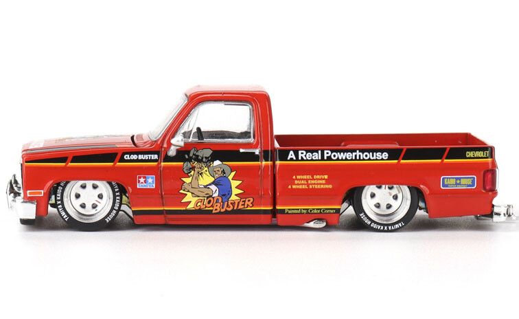 Chevrolet Silverado Tamiya X Kaido House CLOD Buster '80 1:64