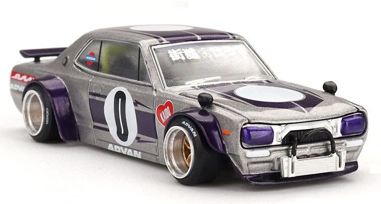 Nissan Skyline GT-R (KPGC10) Kaido Works V1 '69 1:64