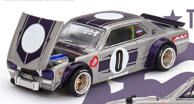 Nissan Skyline GT-R (KPGC10) Kaido Works V1 '69 1:64