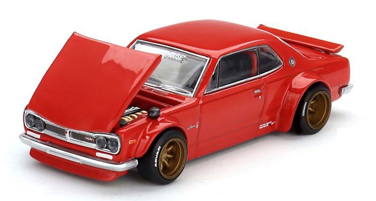 Nissan Skyline GT-R (KPGC10) Kaido Street V1 '69 1:64