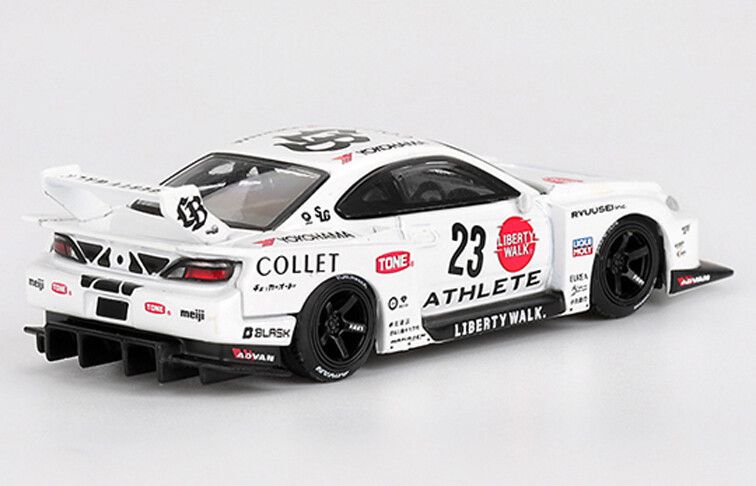 Nissan Silvia S15 LB-Super Sil. #23 Athlete '24, blister
