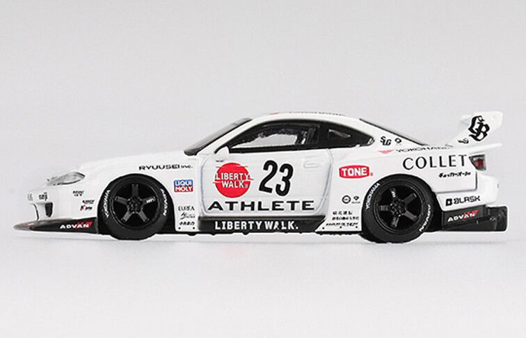 Nissan Silvia S15 LB-Super Sil. #23 Athlete '24, blister