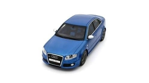 Audi RS 4 B7 Sedan Sprint Blue 2007 / 1:18 / OttOmobile