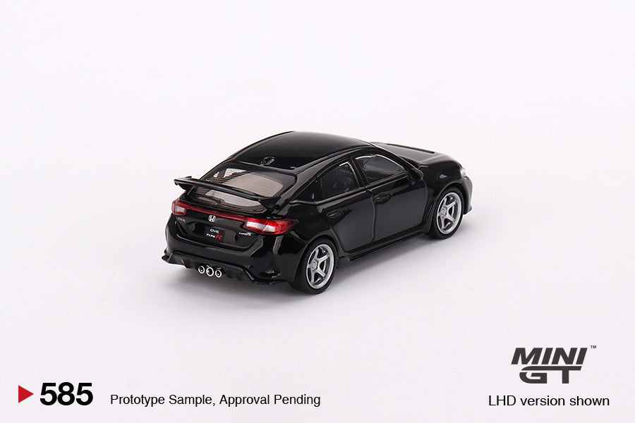 Honda Civic Type R Crystal Black Pearl '23 W/ Advan GT Wheel 1:64