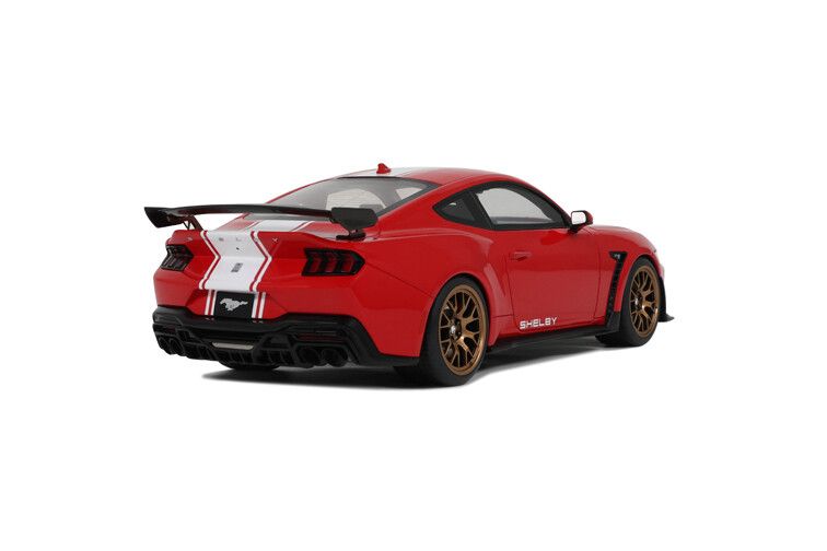 Ford Shelby Mustang Supersnake Race '25, rood