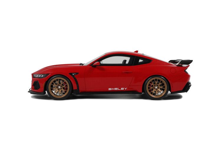Ford Shelby Mustang Supersnake Race '25, rood
