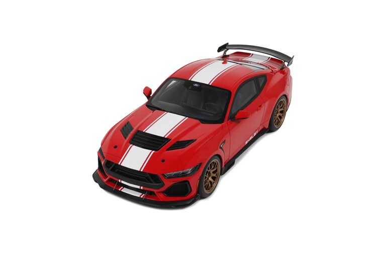 Ford Shelby Mustang Supersnake Race '25, rood