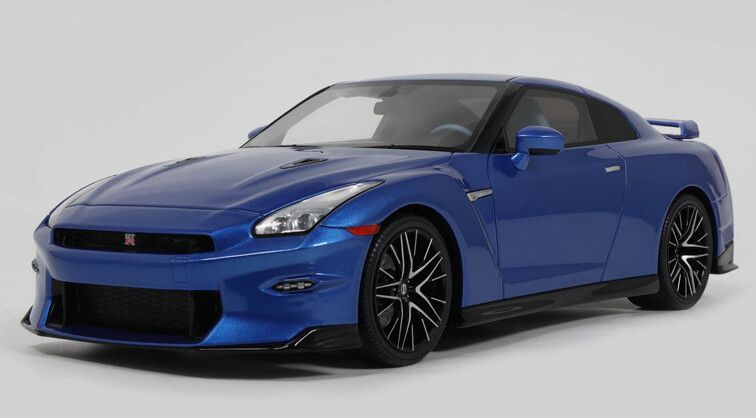 Nissan GT-R Skyline Edition Bayside blue 2024 1:18