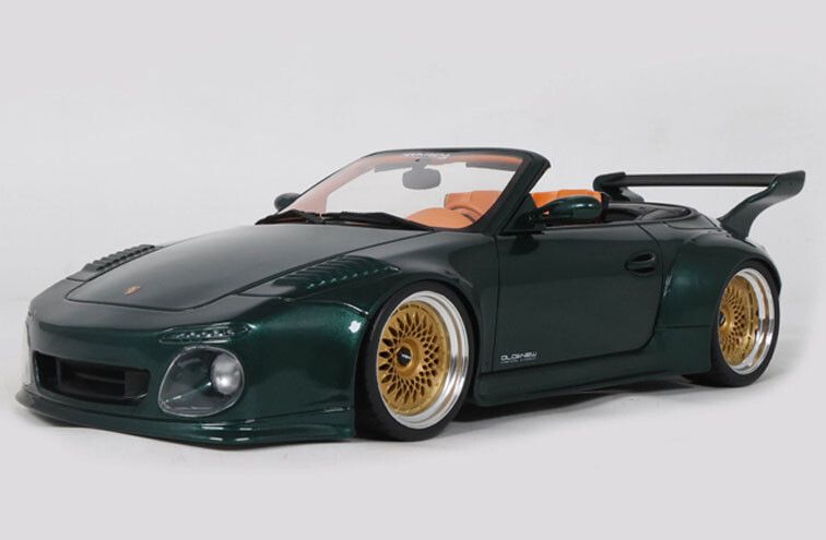 Porsche Old & New Tokyo Auto Salon 2024 Green/GT Spirit/1:18