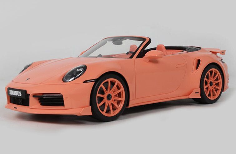 Porsche 911 992 Turbo S Cabriolet Brabus 900 Peetch 1:18