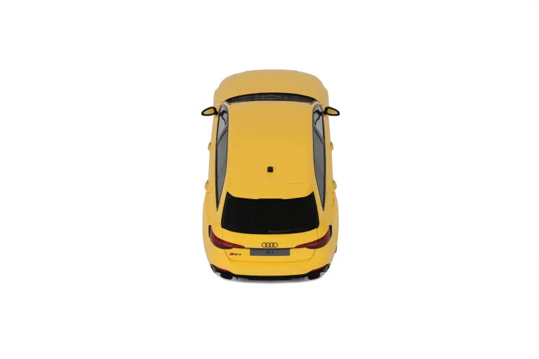 AUDI RS 4 25TH ANNIVERSARY 2024 YELLOW 1:18
