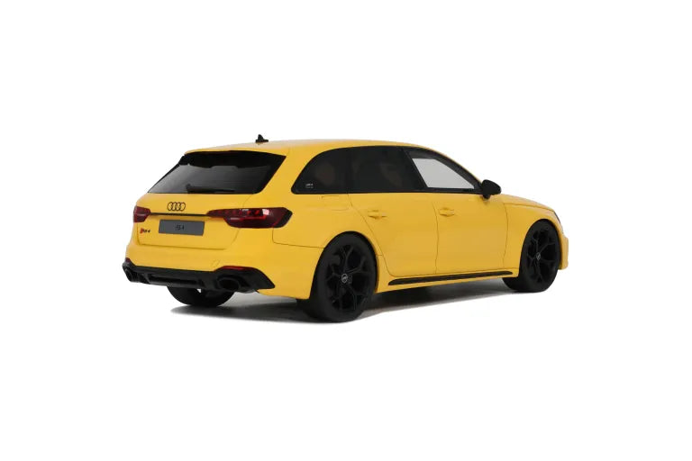 AUDI RS 4 25TH ANNIVERSARY 2024 YELLOW 1:18