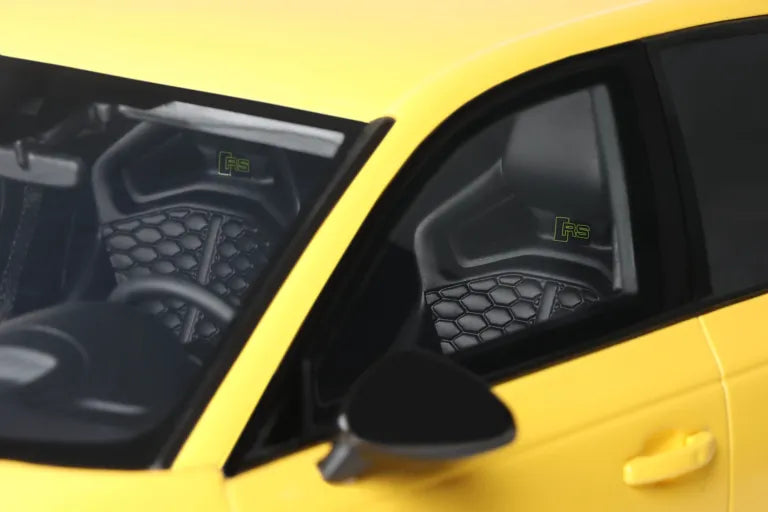 AUDI RS 4 25TH ANNIVERSARY 2024 YELLOW 1:18