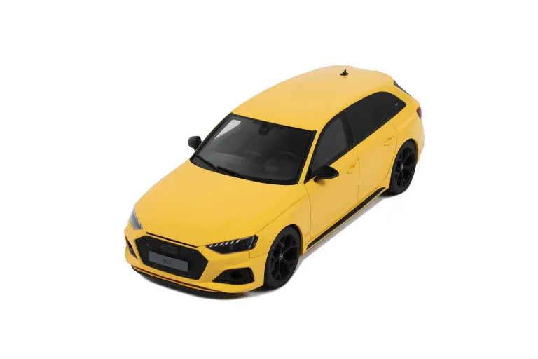 AUDI RS 4 25TH ANNIVERSARY 2024 YELLOW 1:18