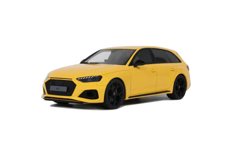 AUDI RS 4 25TH ANNIVERSARY 2024 YELLOW 1:18