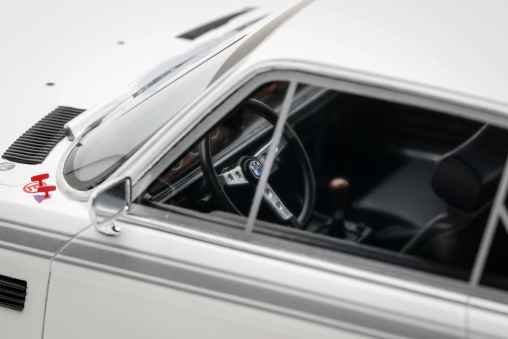 BMW 3.0 CSL Chamonix '72, wit 1:18