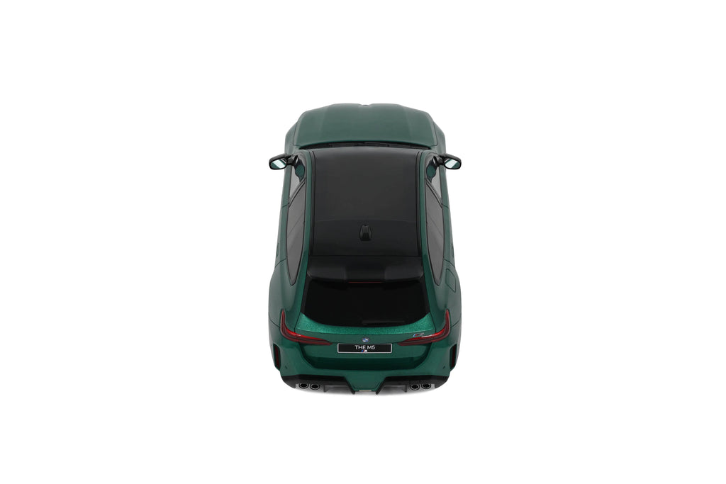 BMW M5 Touring '24, groen (Isle of Man green)