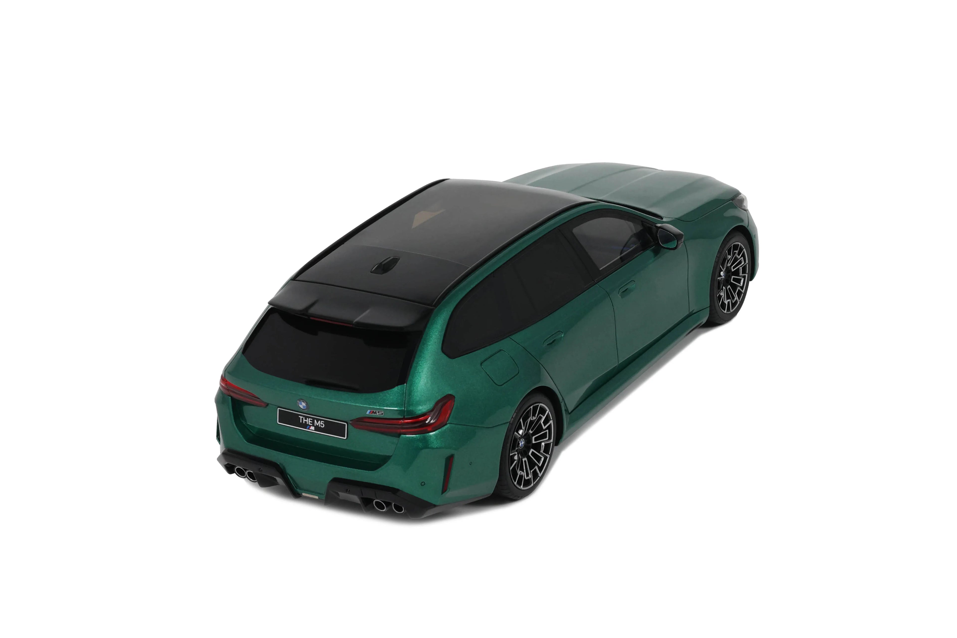 BMW M5 Touring '24, groen (Isle of Man green)