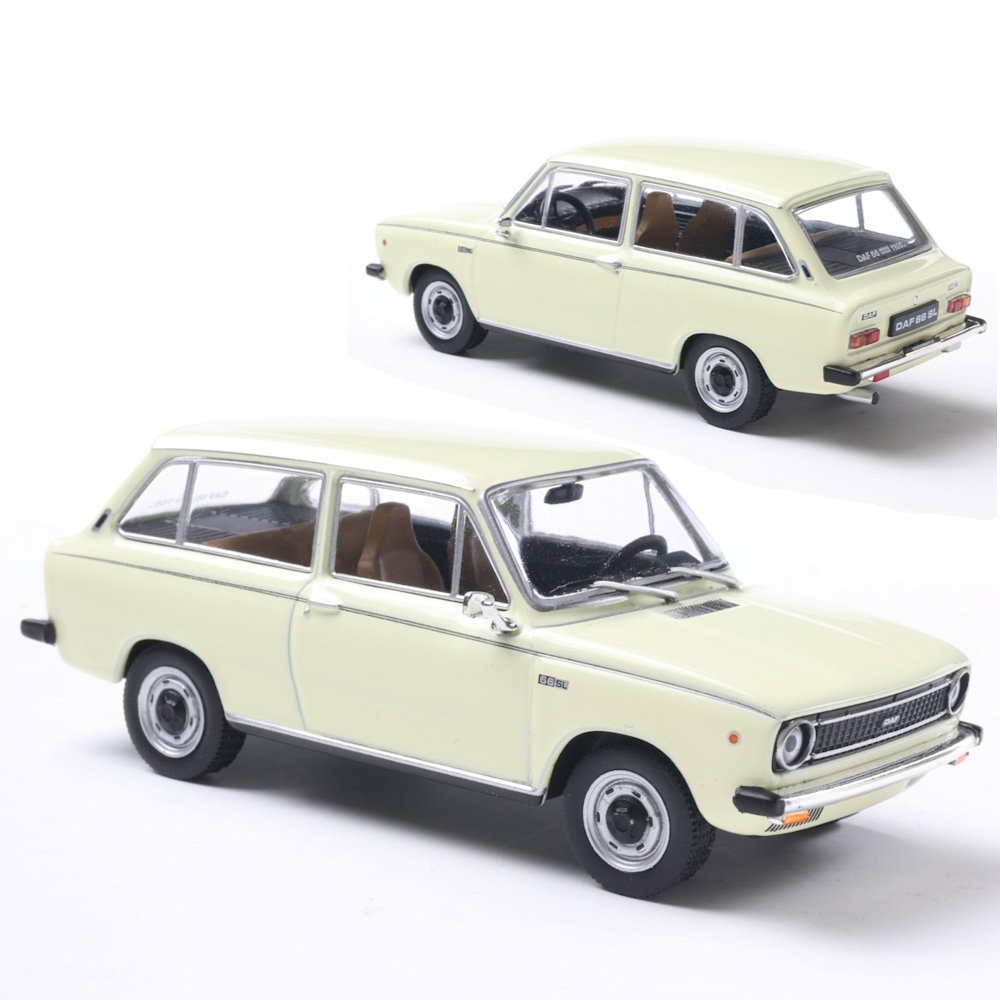 DAF 66 Combi 1972 Ivoor wit creme - Lagamo 1:43