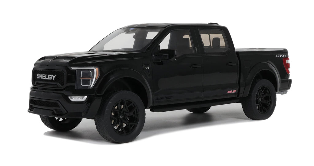 Ford Shelby F-150 Centennial Edition 2024 zwart 1:18